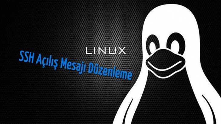 Linux SSH Açılış Mesajı Nasıl Düzenlenir ?